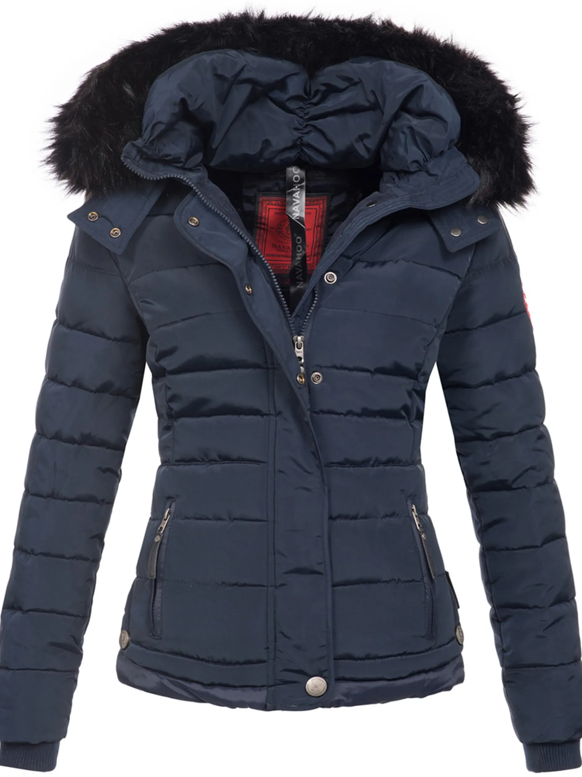 Navahoo Damen Winterjacke - Chloe in blau