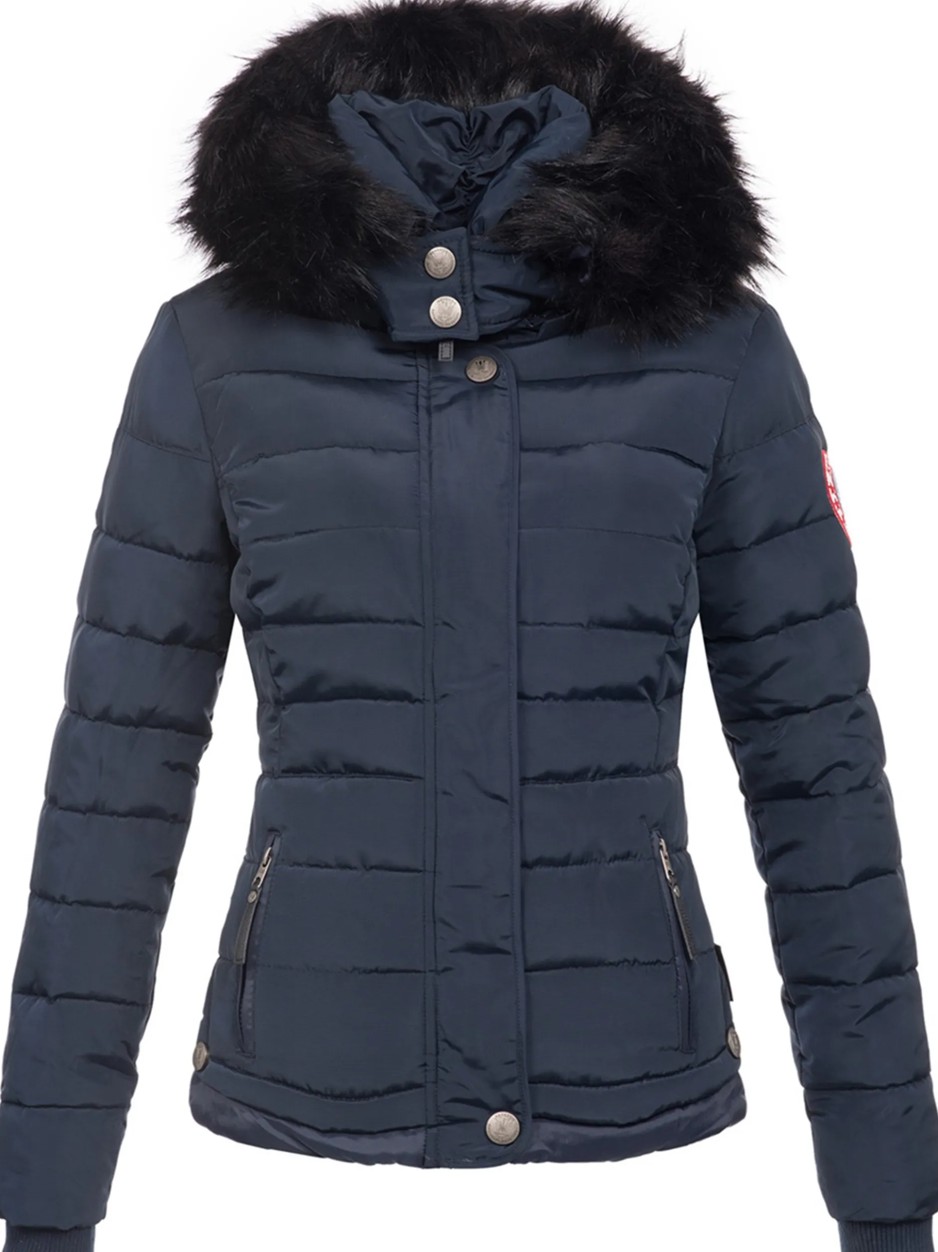 Navahoo Damen Winterjacke - Chloe in blau