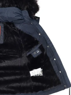 Navahoo Damen Winterjacke - Chloe in blau