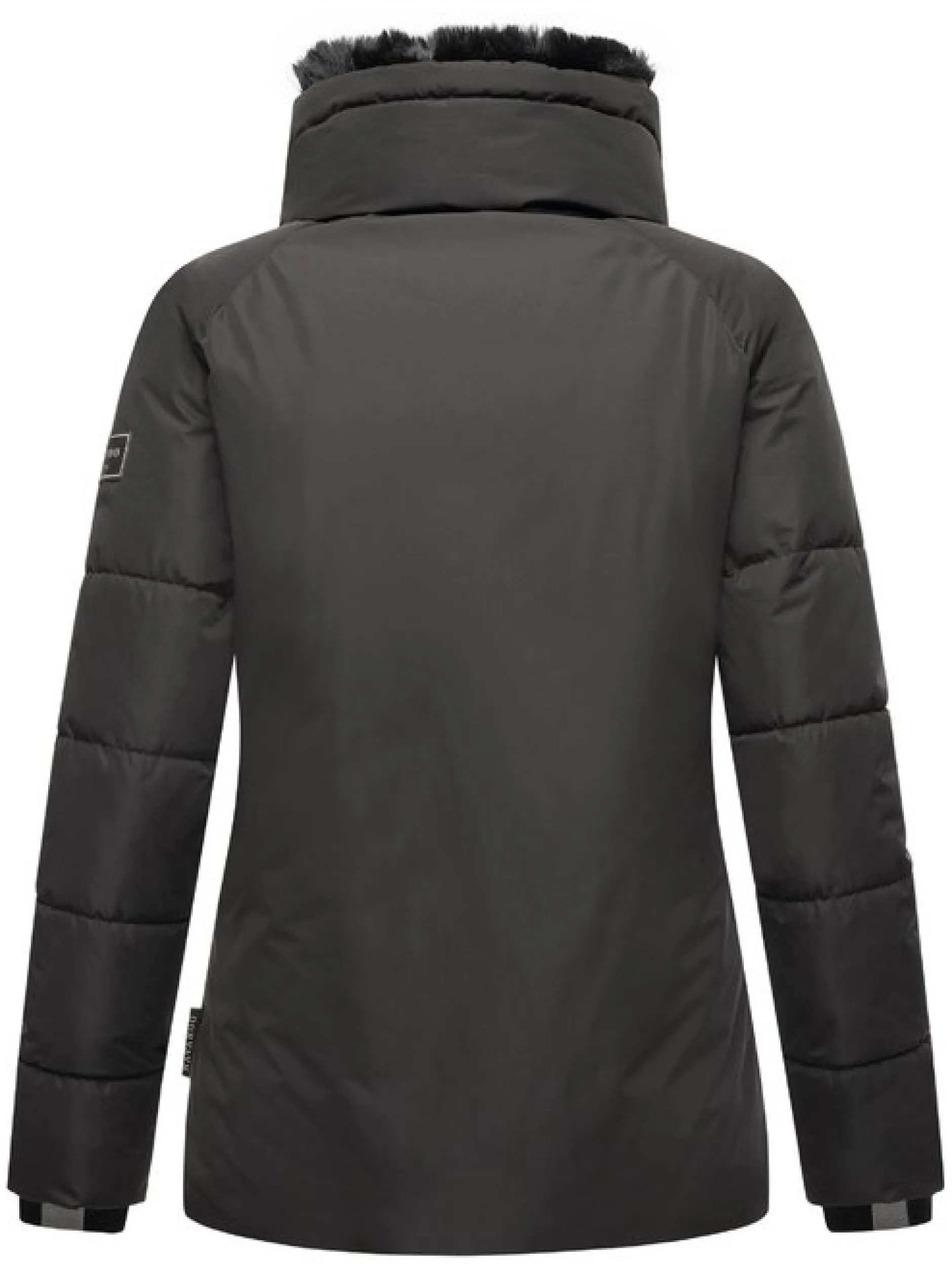 Navahoo Damen Winterjacke - Frostii XIV in schwarz
