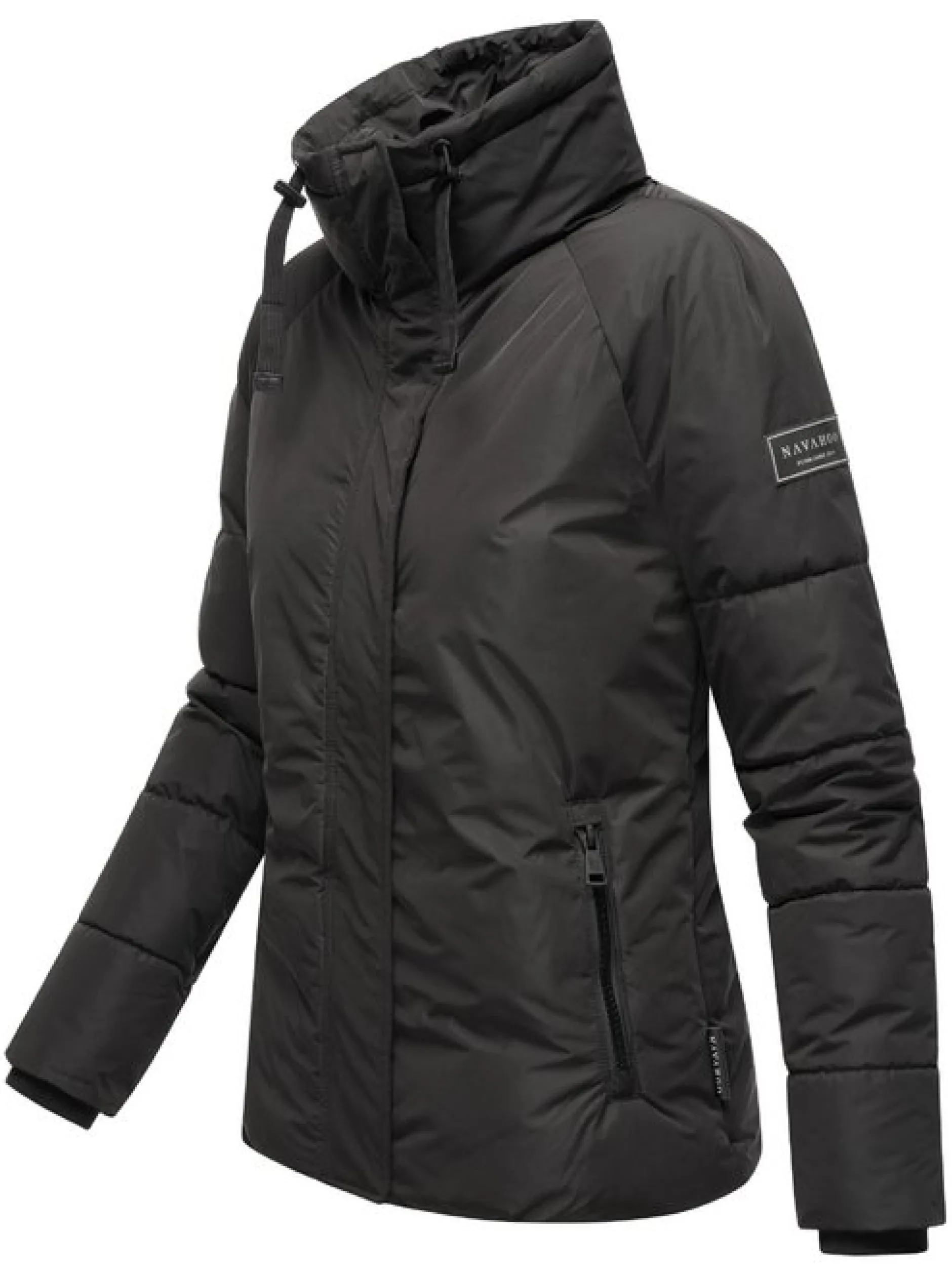 Navahoo Damen Winterjacke - Frostii XIV in schwarz
