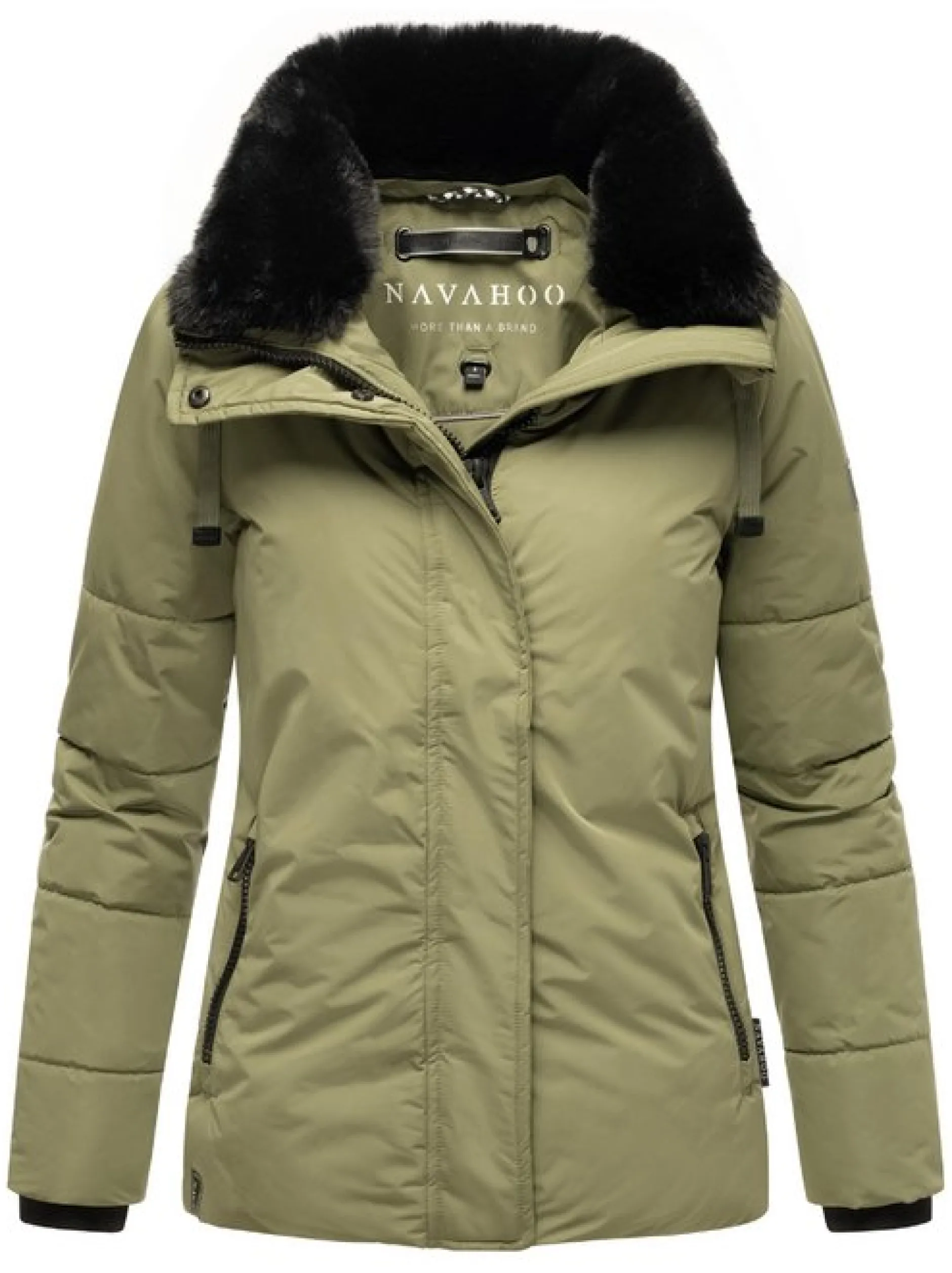 Navahoo Damen Winterjacke - Frostii XIV in oliv