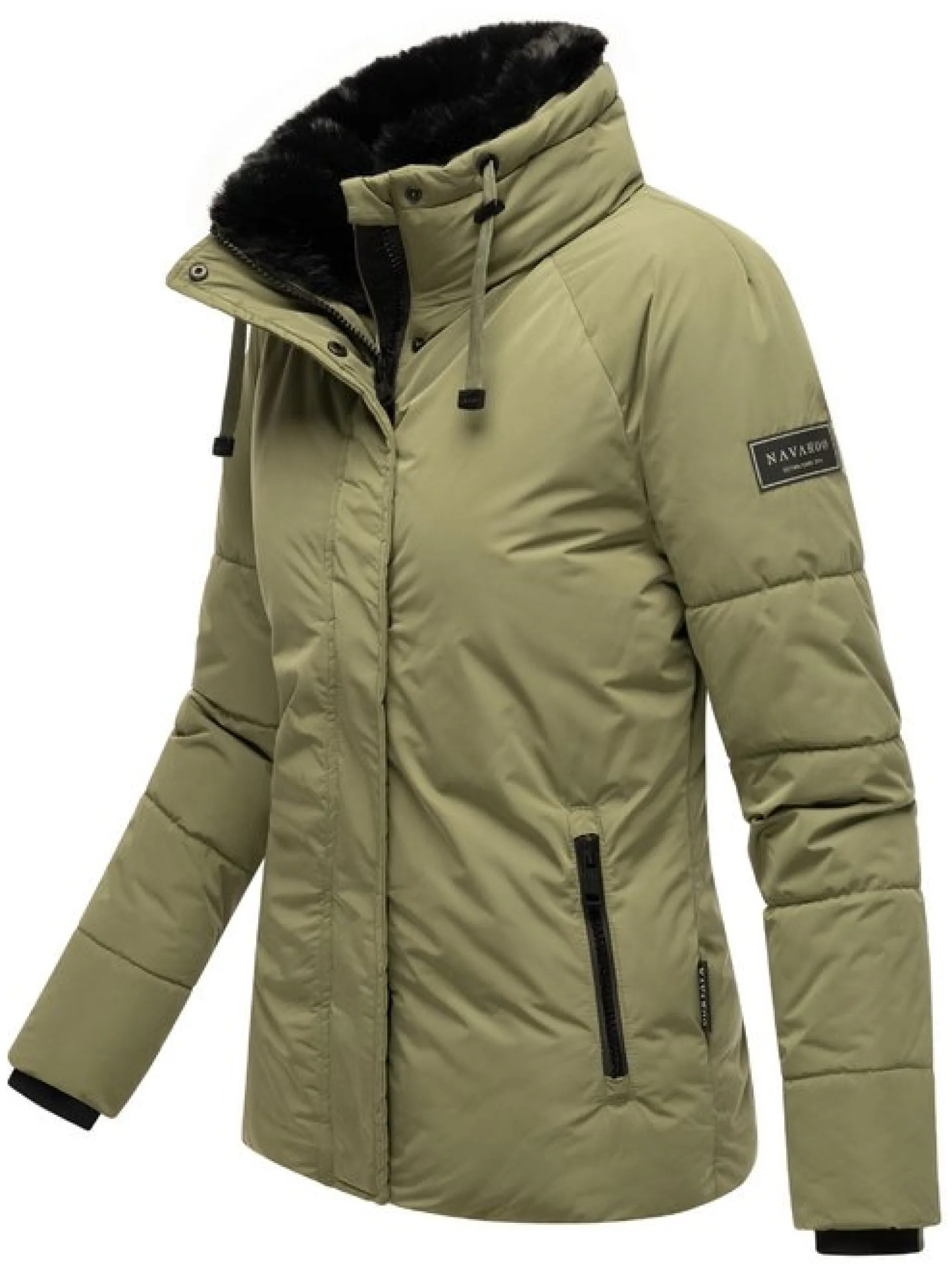 Navahoo Damen Winterjacke - Frostii XIV in oliv