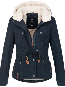 Navahoo Damen Winterjacke - Pearl in blau