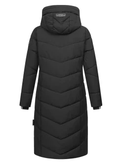 Navahoo Damen Winterjacke - Schmatzibär in schwarz