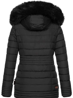 Navahoo Damen Winterjacke - Umay Pri in schwarz