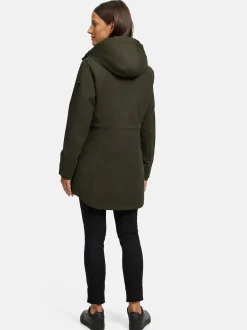 Navahoo Damen Winterjacke - Winterfunke in oliv