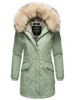 Navahoo Damen Wintermantel - Cristal in mint