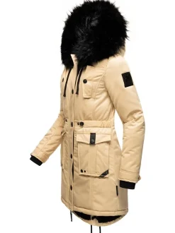 Navahoo Damen Wintermantel - Luluna Prc in beige