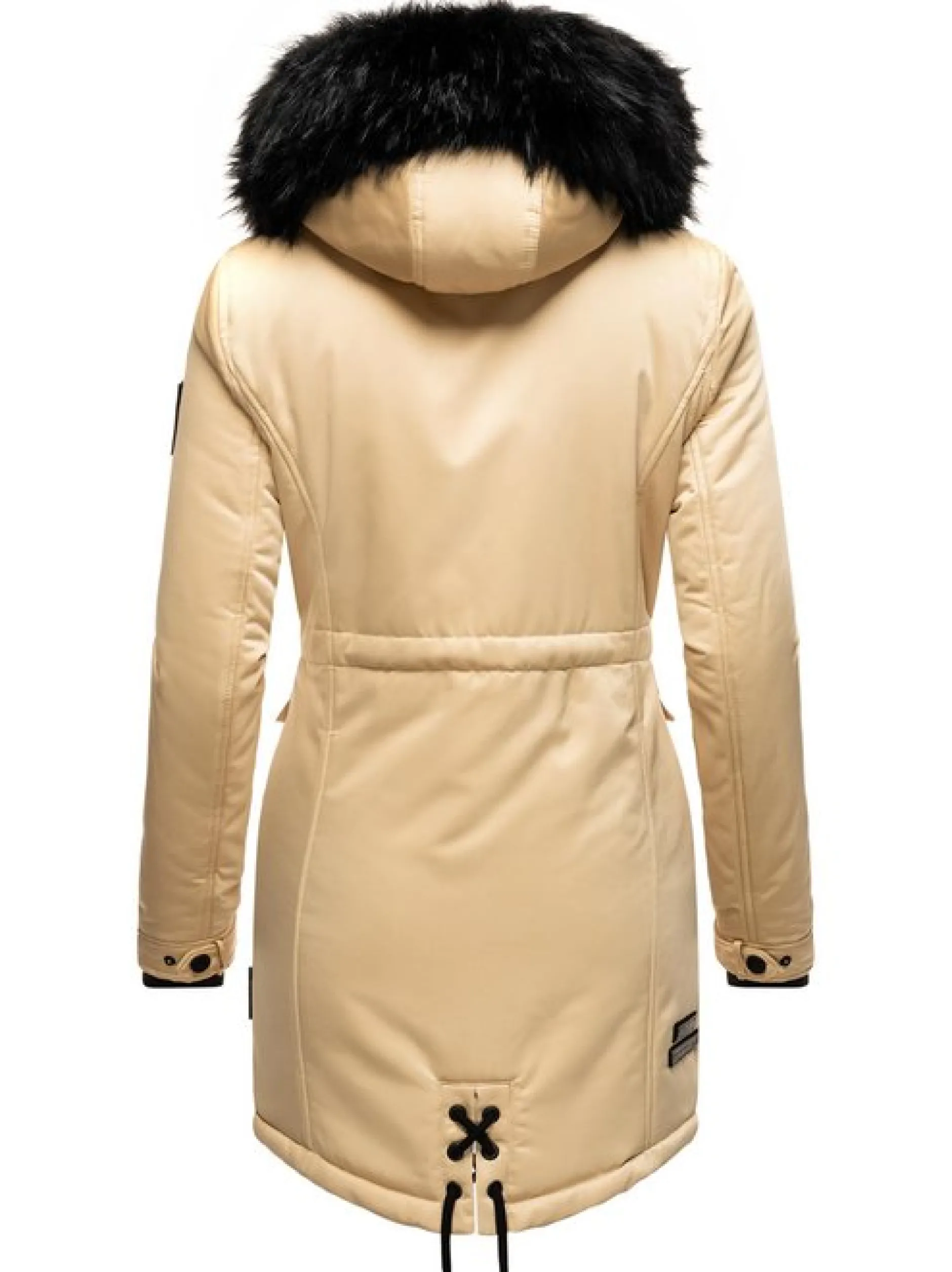 Navahoo Damen Wintermantel - Luluna Prc in beige