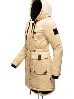Navahoo Damen Wintermantel - Luluna Prc in beige
