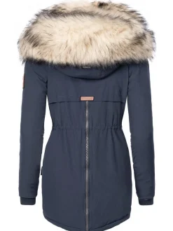Navahoo Damen Wintermantel - Sweety in marine