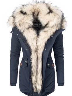 Navahoo Damen Wintermantel - Sweety in marine