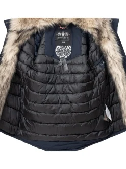 Navahoo Damen Wintermantel - Sweety in marine