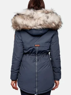 Navahoo Damen Wintermantel - Sweety in marine