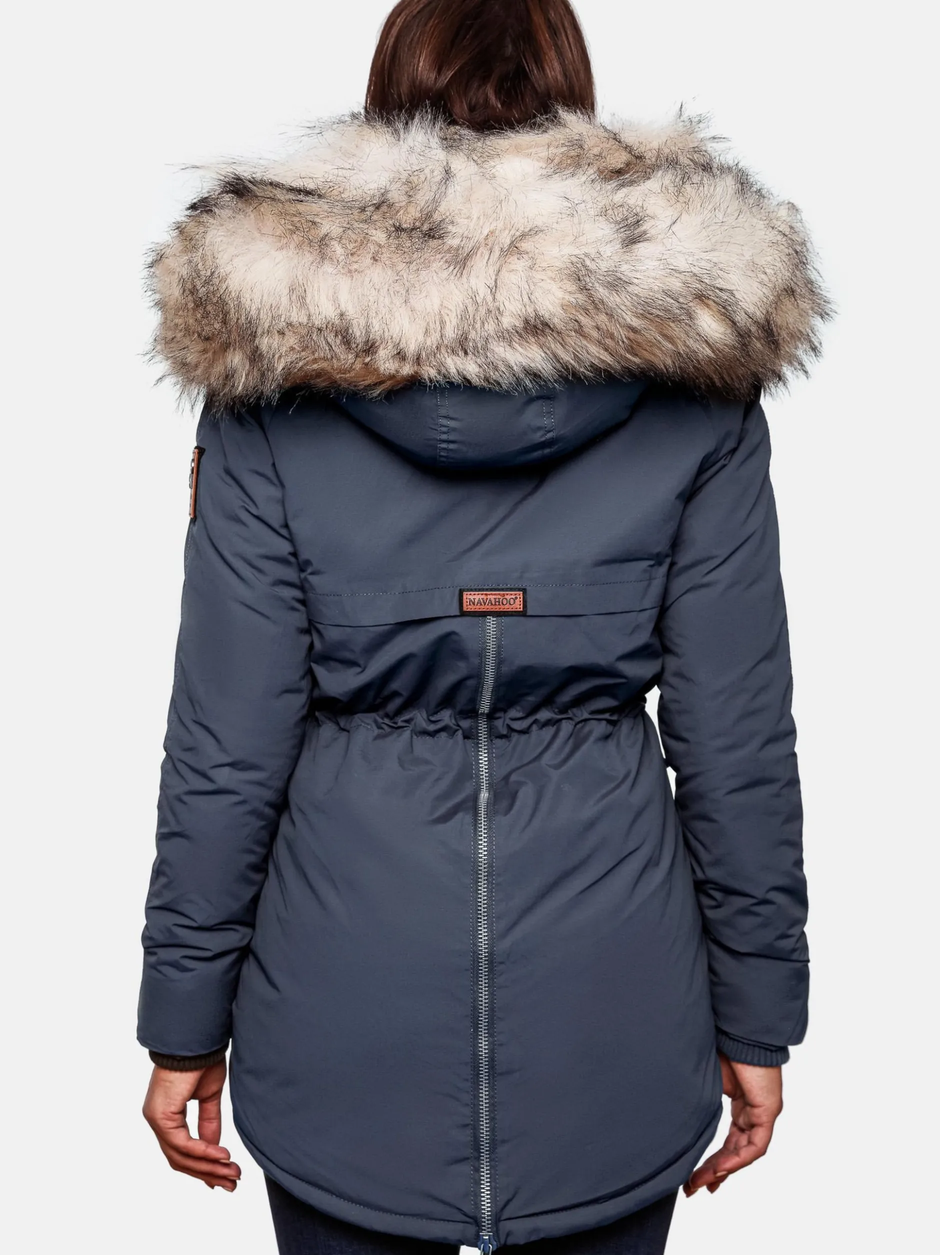 Navahoo Damen Wintermantel - Sweety in marine