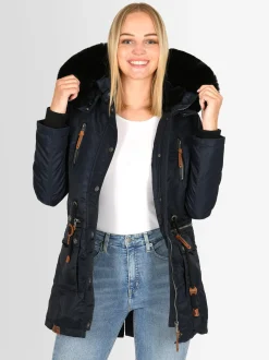 Navahoo Winterjacke - Mangala Pri in blau