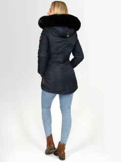 Navahoo Winterjacke - Mangala Pri in blau