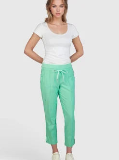 Navigazione Damen Hose in grün - Länge: lang