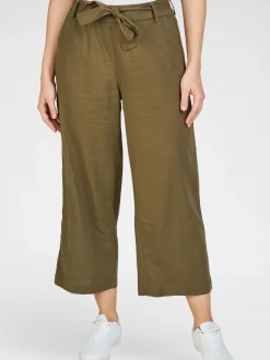 Navigazione Damen Hose in oliv - Länge: lang