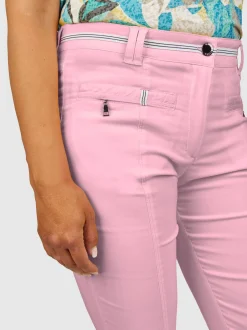 Navigazione Damen Hose in rosa - Länge: verkürzt