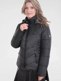 Navigazione Damen Jacke in schwarz