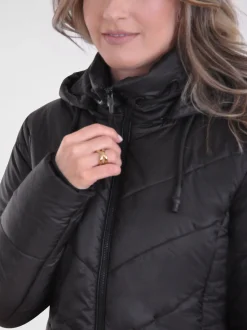 Navigazione Damen Jacke in schwarz