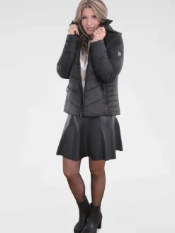 Navigazione Damen Jacke in schwarz