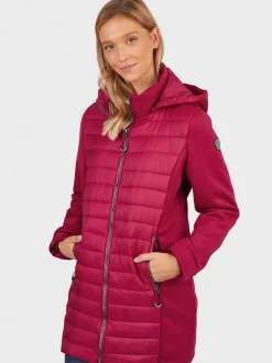 Navigazione Damen Statement-Jacke in pink