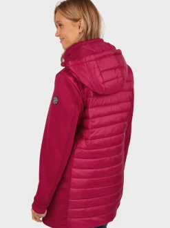 Navigazione Damen Statement-Jacke in pink