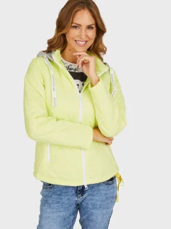 Navigazione Damen Steppjacke in gelb