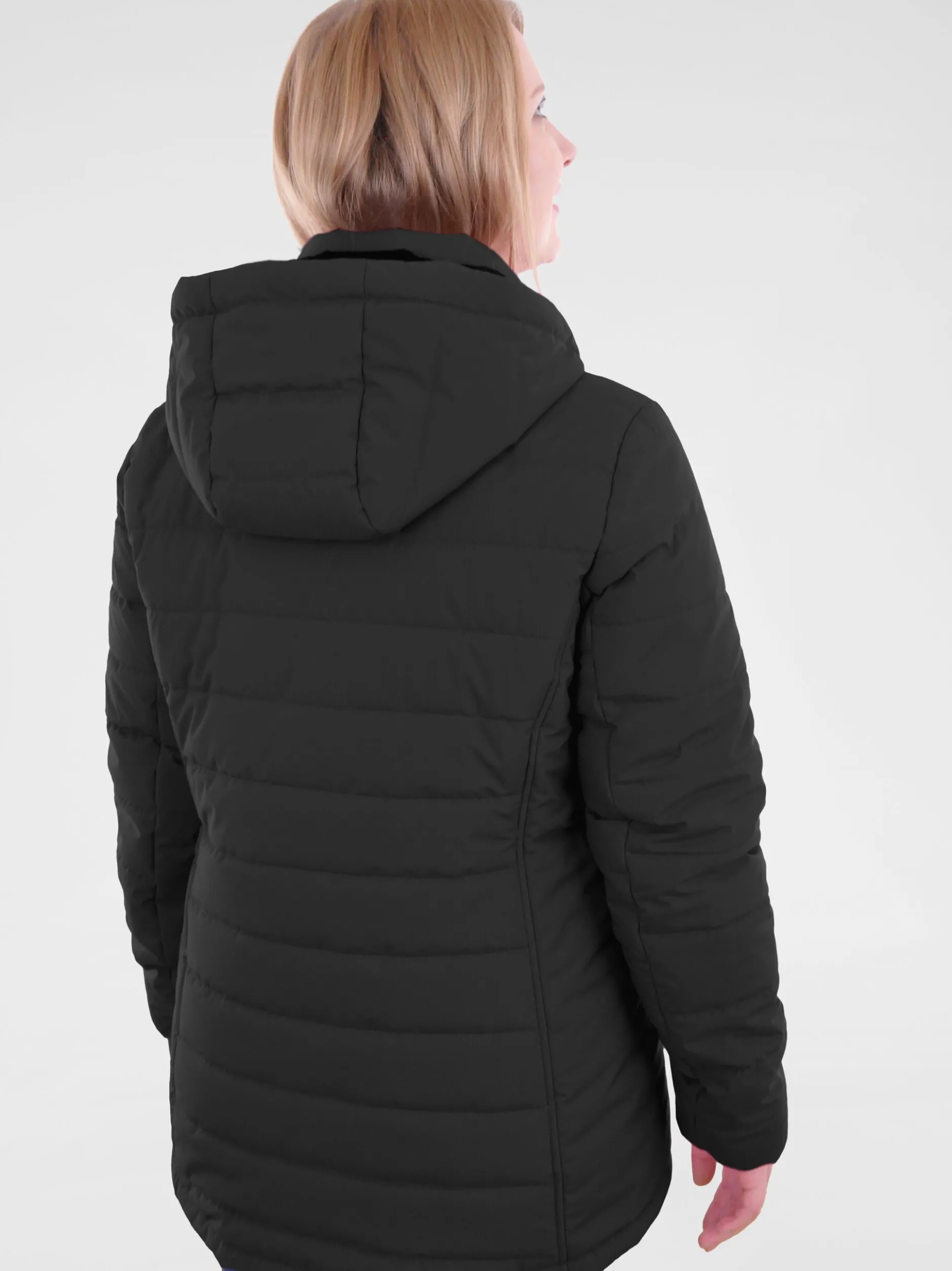 Navigazione Damen Steppjacke in schwarz