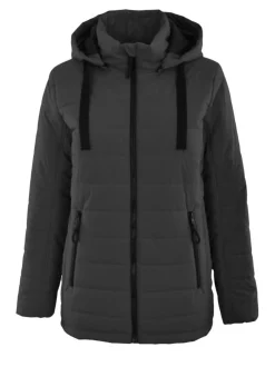 Navigazione Damen Steppjacke in schwarz