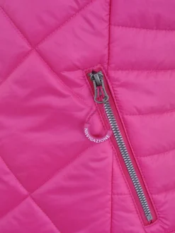 Navigazione Damen Steppweste in rosa