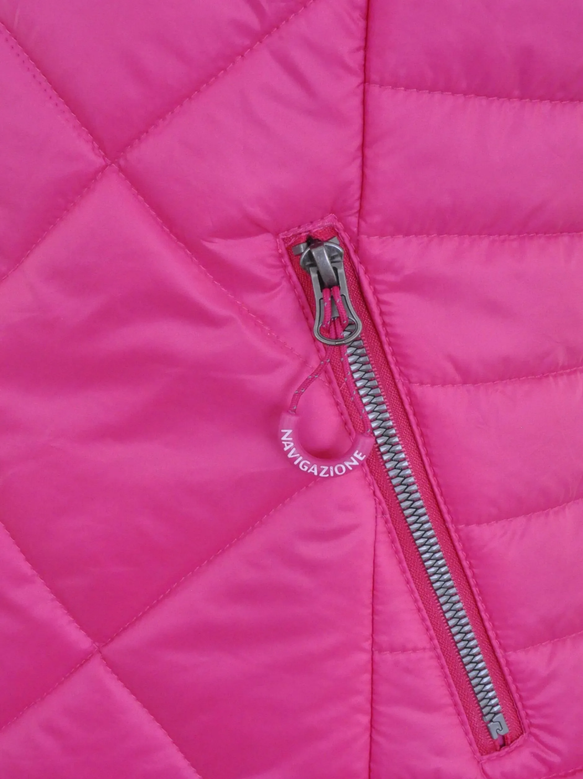 Navigazione Damen Steppweste in rosa