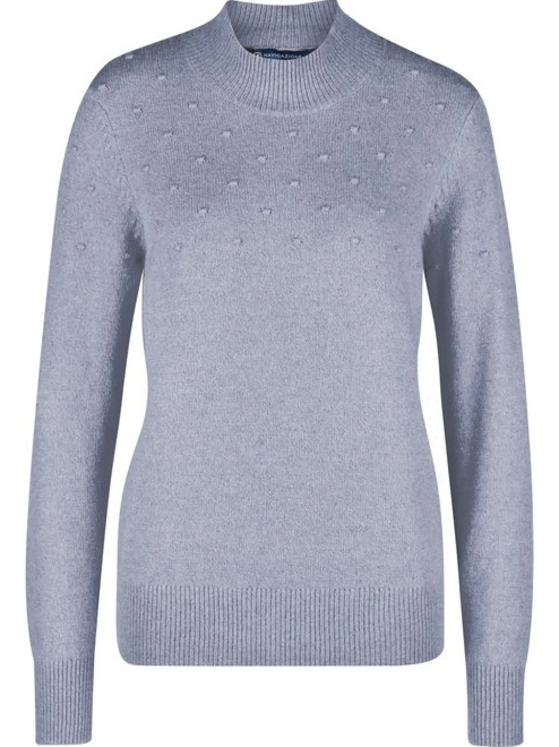 Navigazione Damen Strickpullover in hellblau