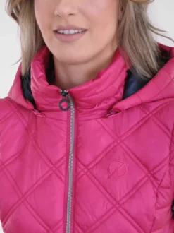 Navigazione Damen Weste in pink