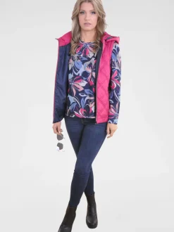 Navigazione Damen Weste in pink