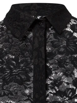 Neo Noir Damen Bluse - Lamari Lace in schwarz