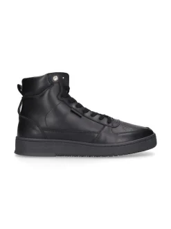 N91 Herren Sneaker – Bball Hi M AB in schwarz