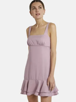 Nicowa Damen Minikleid - LONIWA in rosa - Länge: kurz