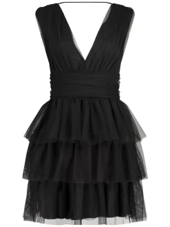 Nicowa Damen Tüllkleid - STELLOWA in schwarz