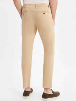Nils Sundström Herren Hose mit Leinenanteil in beige