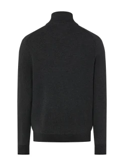 Nils Sundström Herren Strickjacke in schwarz grau