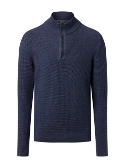 Nils Sundström Herren Strickpullover in blau