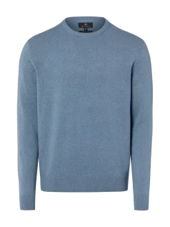 Nils Sundström Herren Strickpullover in hellblau