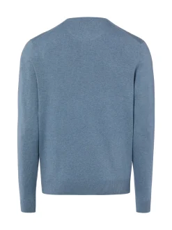 Nils Sundström Herren Strickpullover in hellblau