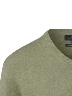 Nils Sundström Herren Strickpullover in lind