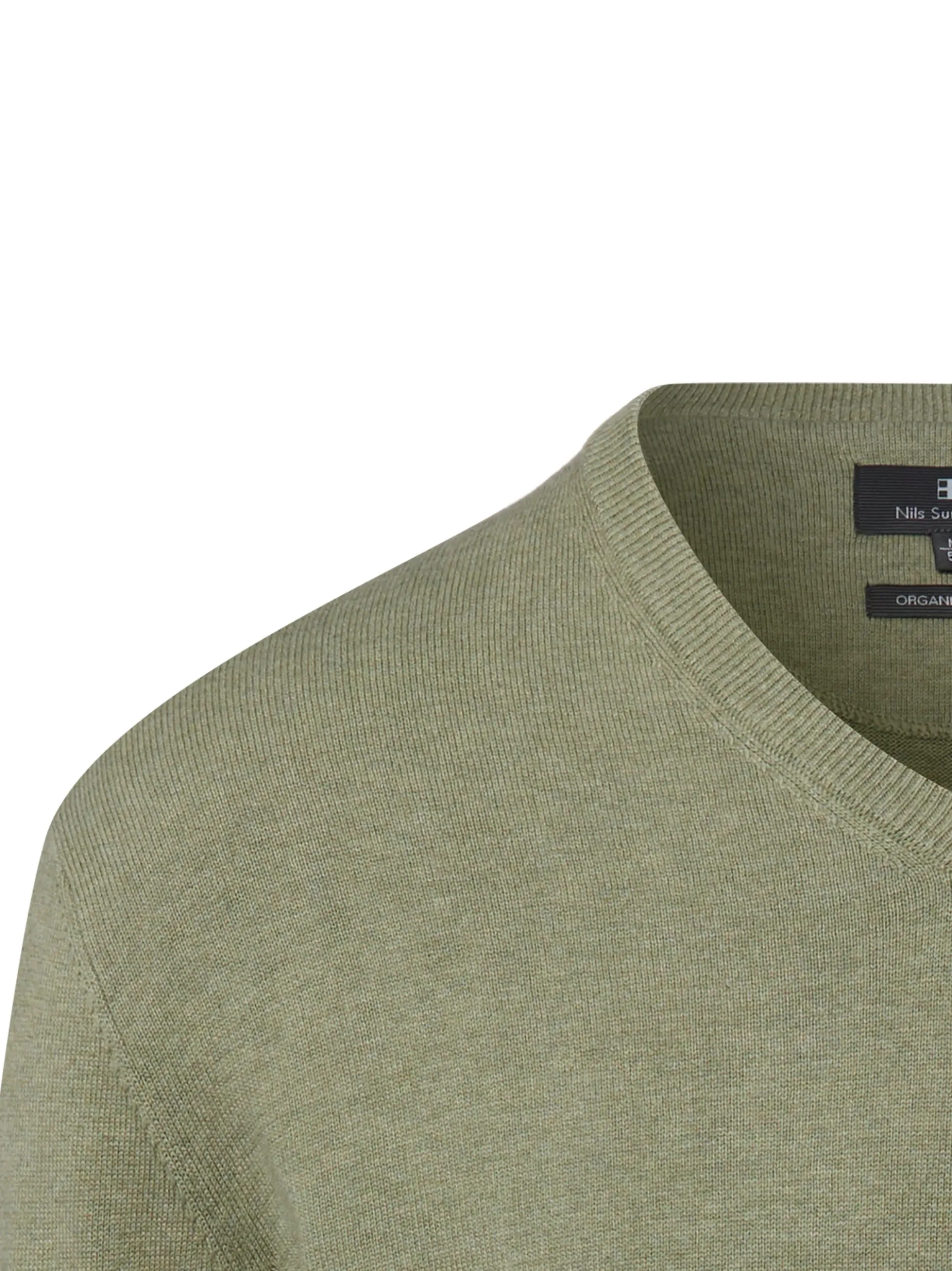 Nils Sundström Herren Strickpullover in lind