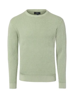 Nils Sundström Herren Strickpullover in lind